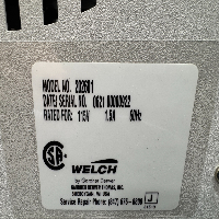 Welch Vacuum pump image 2